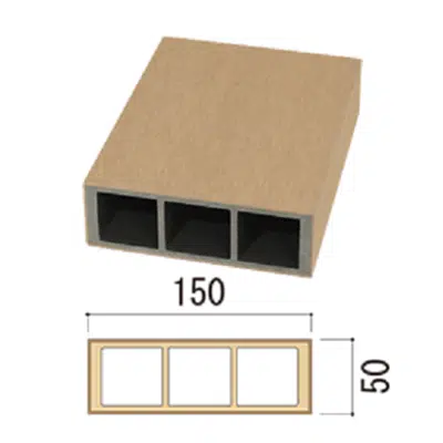 billede til PLUSWOOD - JF50H50CA - Horizontal Louver