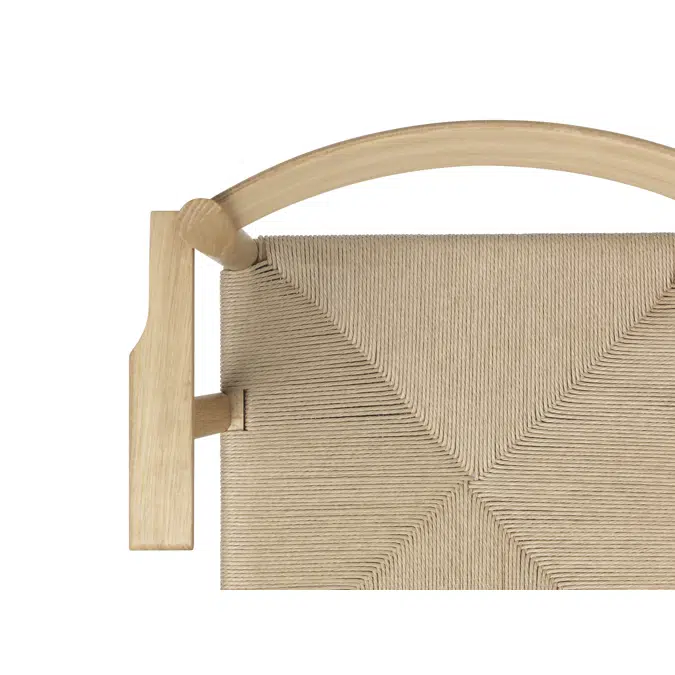 F Armchair with paper cord