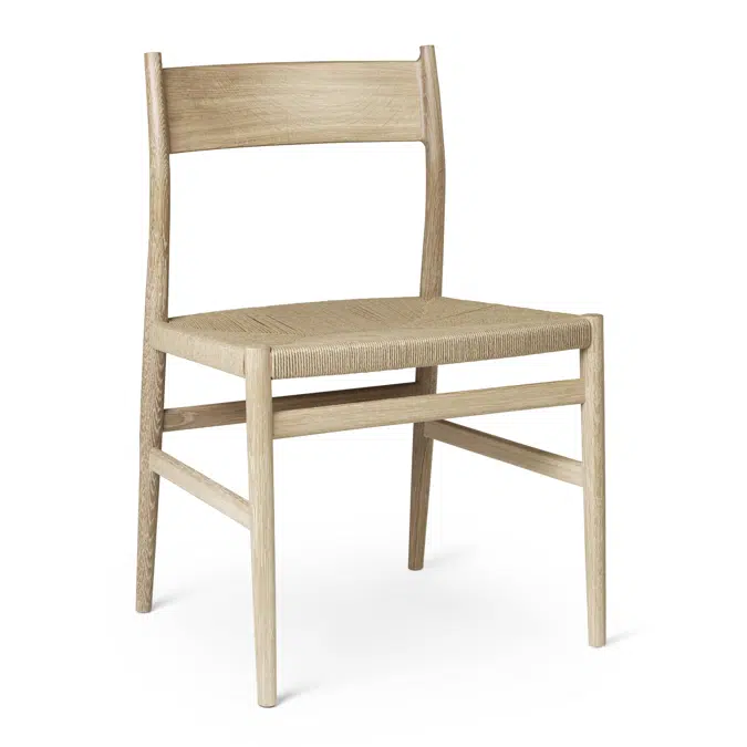 ARV Dining Chair with solid backrest