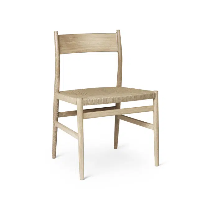 ARV Dining Chair with solid backrest