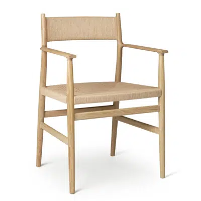 Image for ARV Armchair with weaved backrest