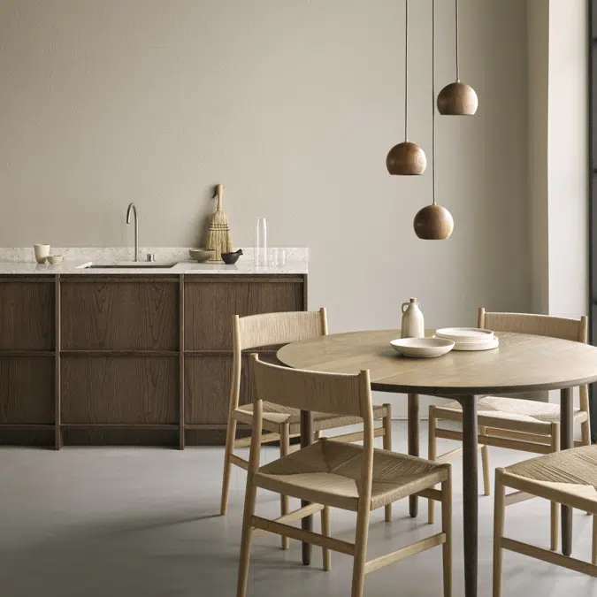 ARV Dining Chair with weaved backrest