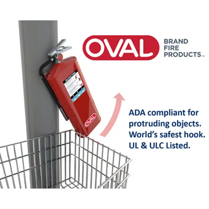 Oval Brand Fire Extinguisher Model 10JABC