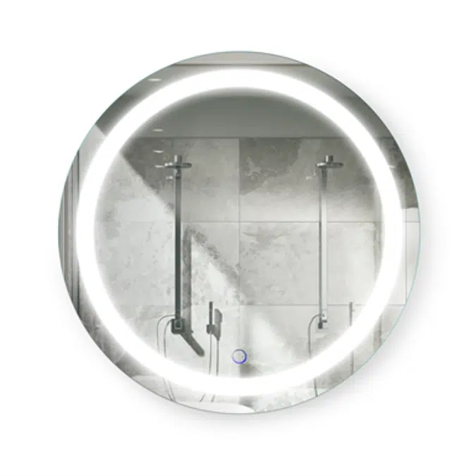 Icon LED Round Wall Mirror