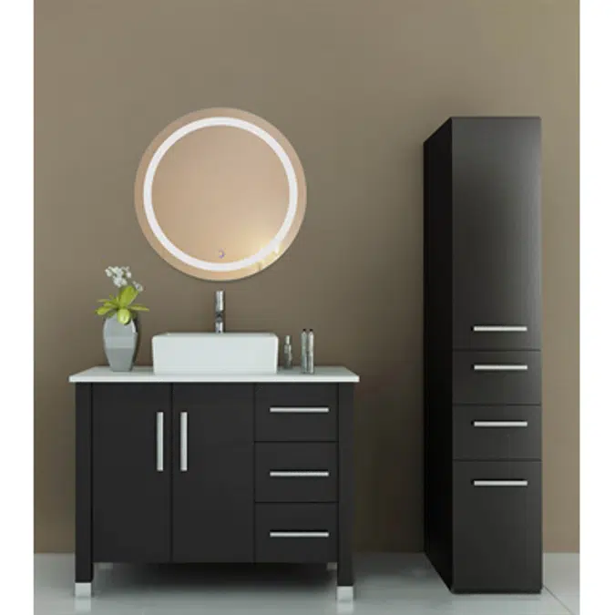 Icon LED Round Wall Mirror