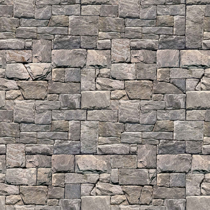 BIM objects - Free download! Stubai - Natural stone - Random pattern ...