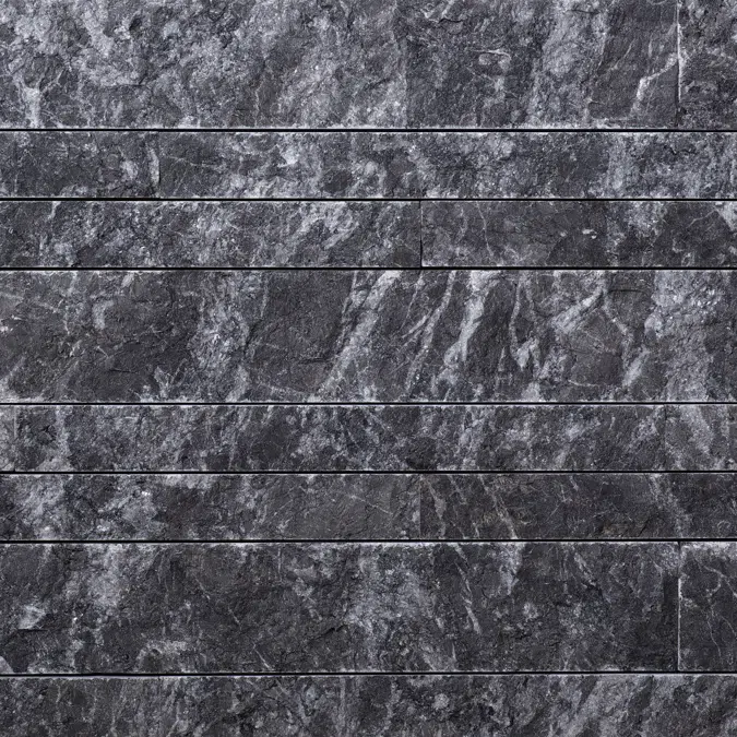 Listho Nero - Natural stone - Rectangular cut