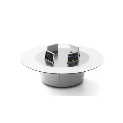 bilde for ROUND MULTIMEDIA MEETING TABLE 2600 (8 USERS)