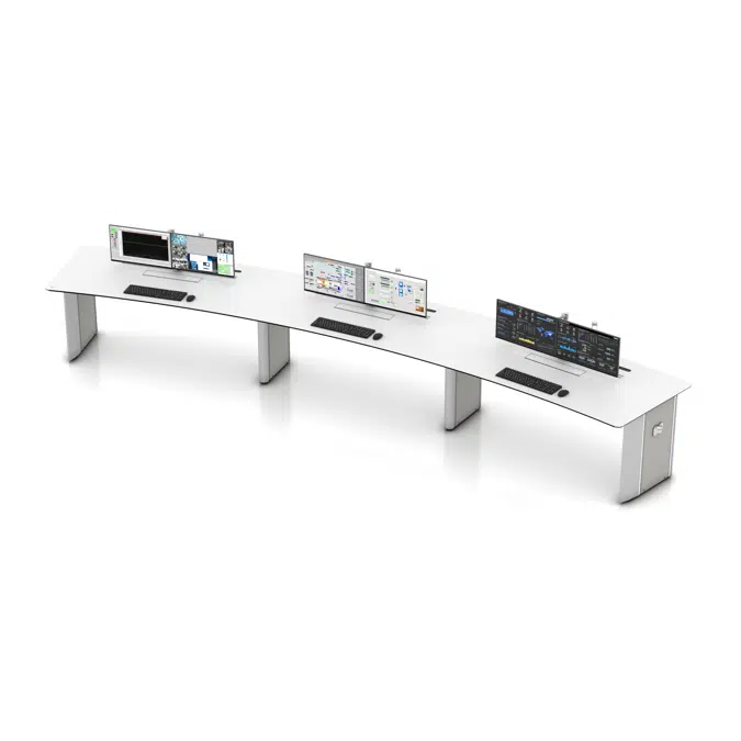 Console Advantis Evolution curve concave 3 operators