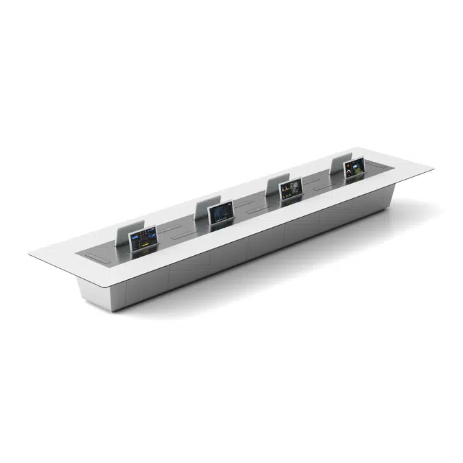 RECTANGULAR MULTIMEDIA MEETING TABLE 7500 (16+1 USERS)