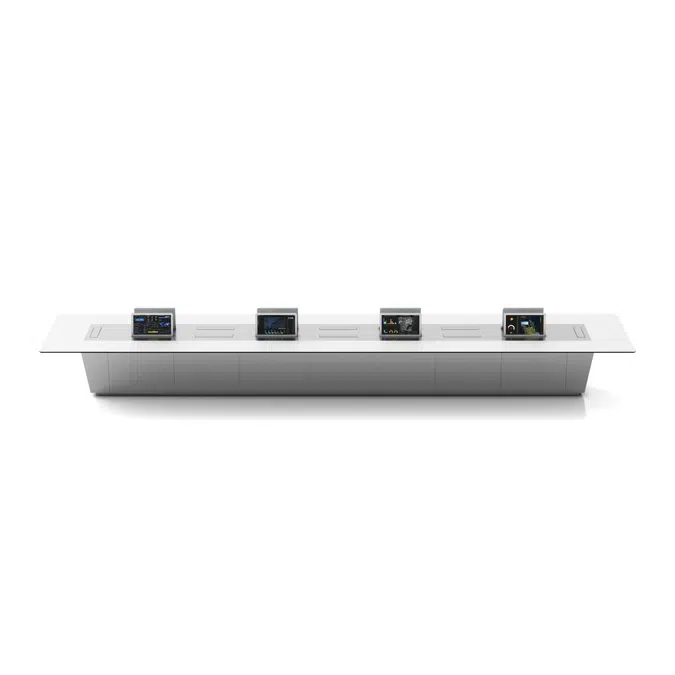 RECTANGULAR MULTIMEDIA MEETING TABLE 7500 (16+1 USERS)