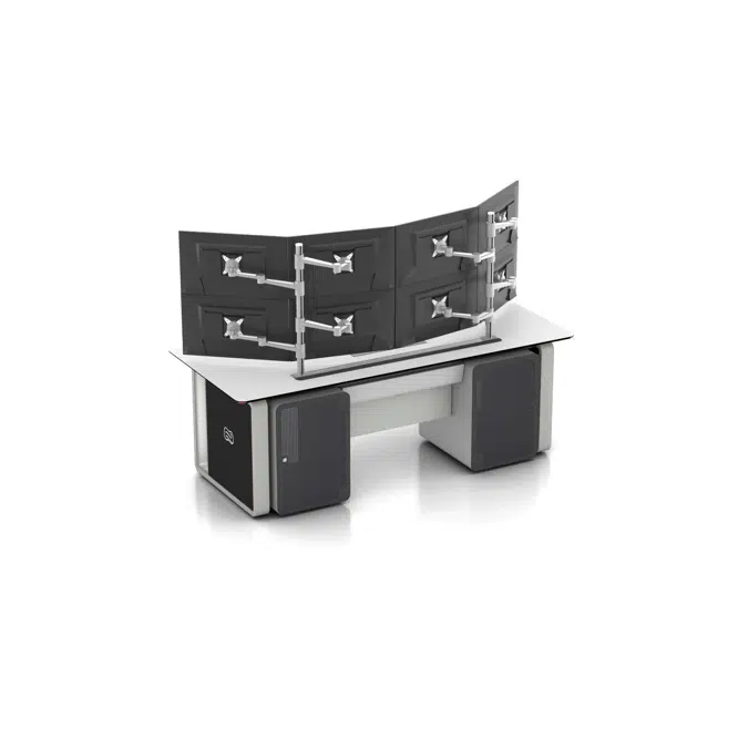 Consola Advantis NG Curva  Sit&Stand 1 operador