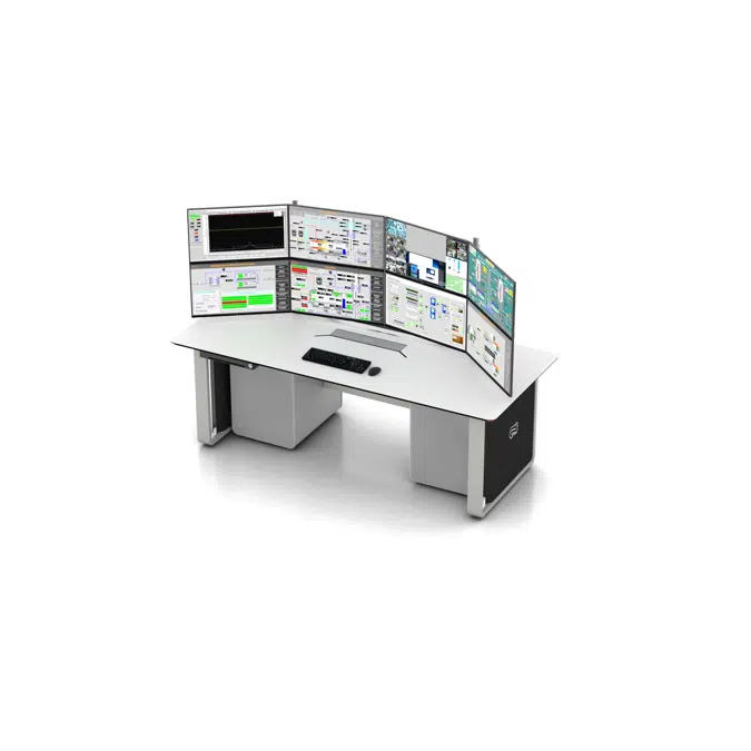 Consola Advantis NG Curva  Sit&Stand 1 operador