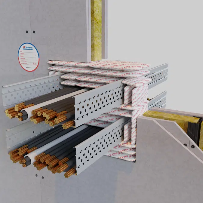 AF BAGS cable tray penetrations