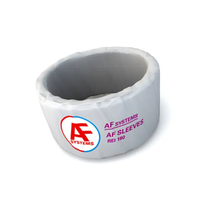 AF SLEEVES intumescent sheath for plastic pipes