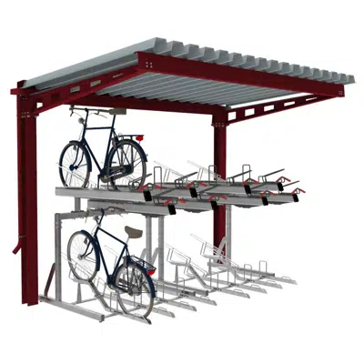 bilde for FalcoHoth Single-Sided Bicycle Shelter