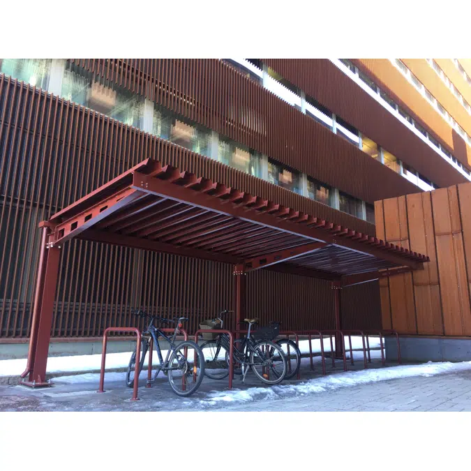 FalcoHoth Single-Sided Bicycle Shelter