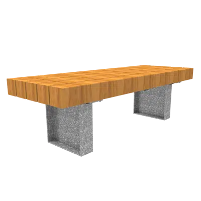 Image for FalcoGlory Backless Outdoor Bench