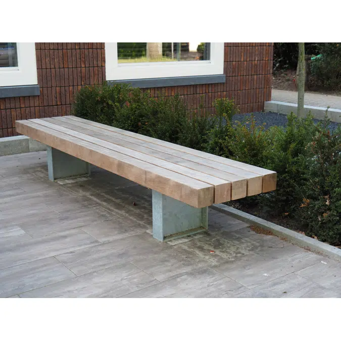 FalcoGlory Backless Outdoor Bench