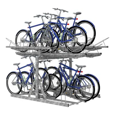 Image for FalcoLevel Eco double sided cycle rack