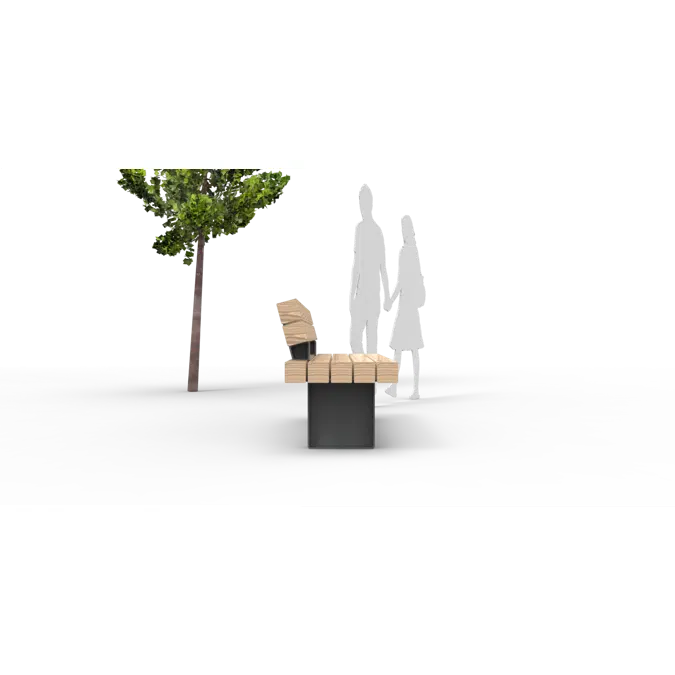 FalcoGlory Outdoor Bench with Backrest