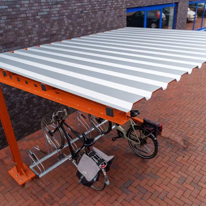 FalcoAndo single sided cycle shelter