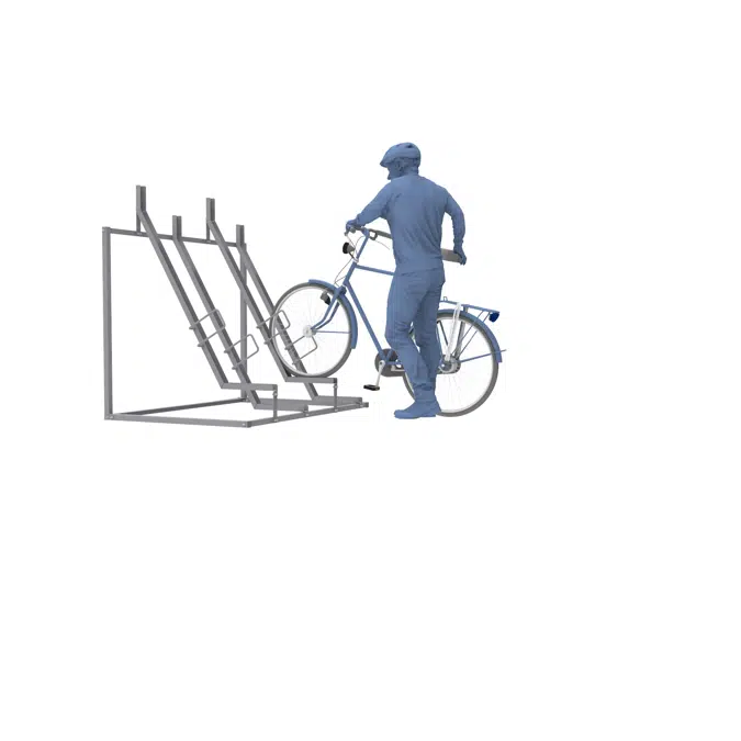 FalcoVert Single-Sided Vertical Bike Rack