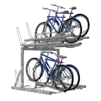 Image for FalcoLevel Eco single sided cycle rack