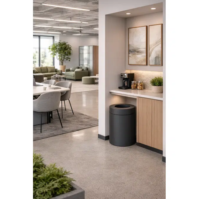 Circa Series Waste Receptacle 45 Gallons