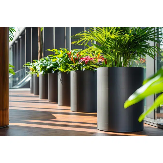 Fresco Customizable Round Planter