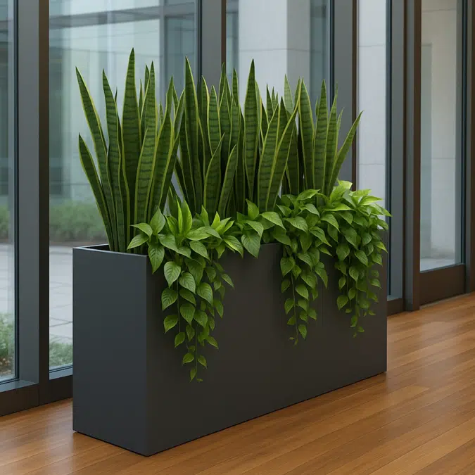 Fresco Customizable Rectangular Planter
