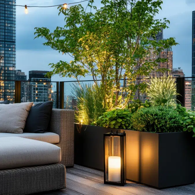 Fresco Customizable Rectangular Planter