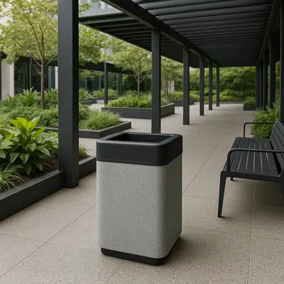 Image for Cubix Series Receptacle - 36 Gallons