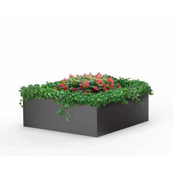 Fresco Customizable Square Planter