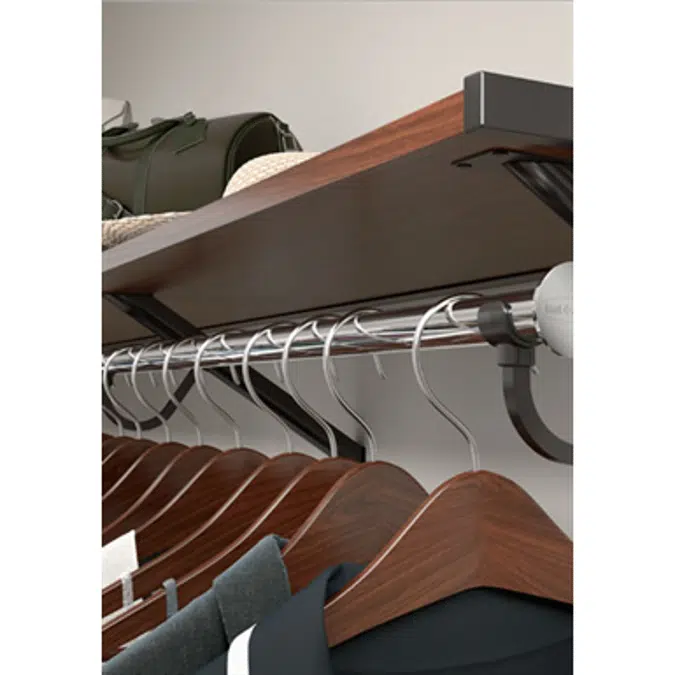 BIM objects - Free download! Rapid Shelf Closet System