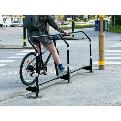 Image for Bikerail Bike rack with footrest