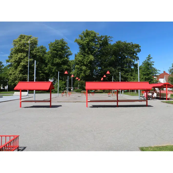 Marknadsstånd market stall shelter