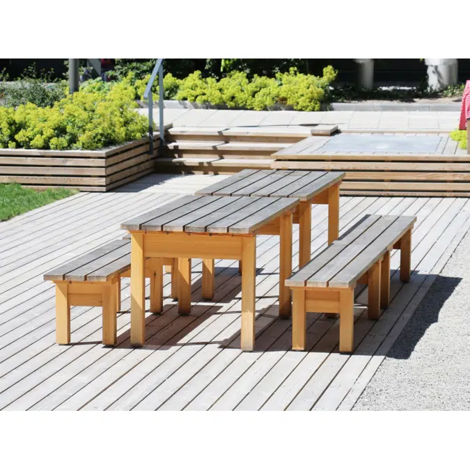 Bakgård bench - 300 cm