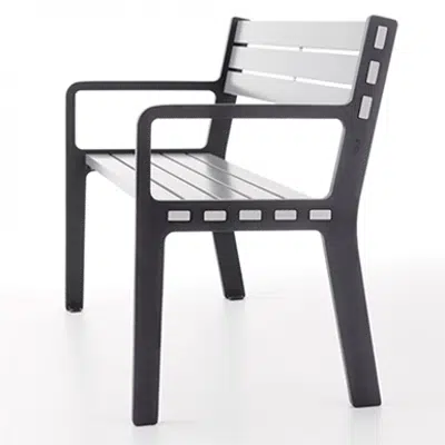 imagen para Frank backed bench