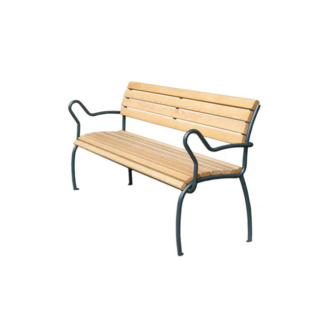 BIM objects - Free download! Access park bench | BIMobject