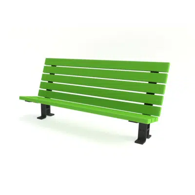 billede til Kajen Low backed bench