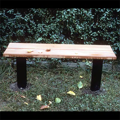 Stadsbänken bench - 120 cm 이미지