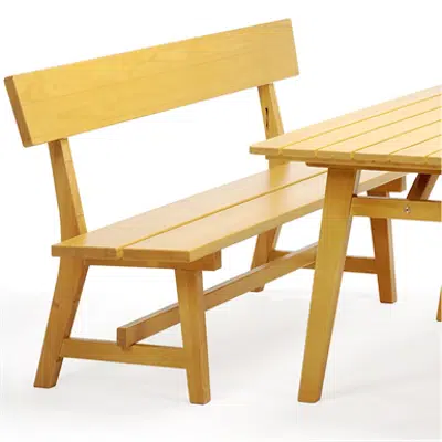 Image pour Hjorthagen backed bench