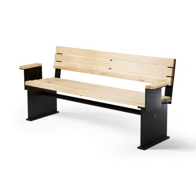 Image for Perpendicular park bench