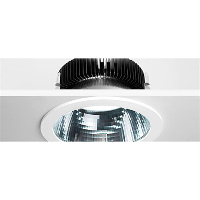 Echo LED Recessed Downlight 4000K D260 mm