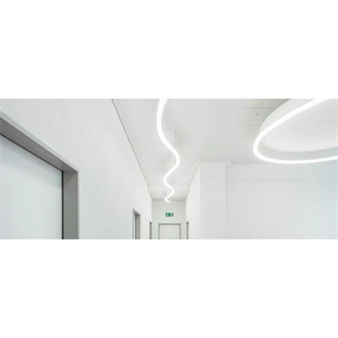 Wiggle LED Circle Ceiling and wall 4000K D1000 mm