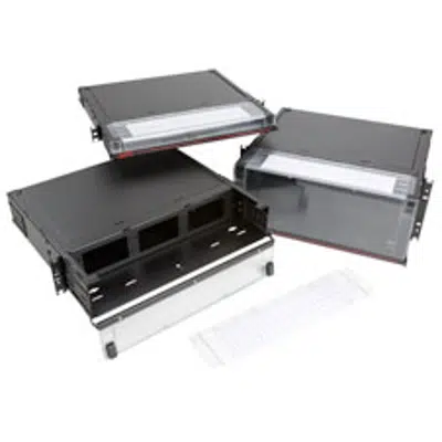画像 RTC Fiber Enclosure, Rack Mount, Fixed, 1RU, 2RU, and 4RU Configurations Available