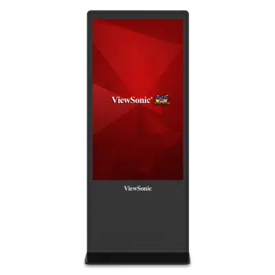 Image for ViewSonic® EP5542T 55" Interactive 4K Ultra HD ePoster Free-standing Kiosk Display