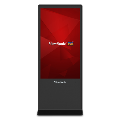 ViewSonic® EP5542T 55" Interactive 4K Ultra HD ePoster Free-standing Kiosk Display图像