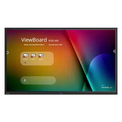 imagem para ViewSonic® IFP9850 - 98” ViewBoard® 4K Ultra HD Interactive Flat Panel